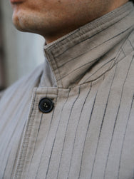 Hansen Garments JOSUF Workwear Blazer – Beige Herringbone Pin (31-57-5)