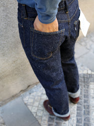 Omoto Denim 16oz Nep Denim Relax Fit Jeans - Indigo (0612)