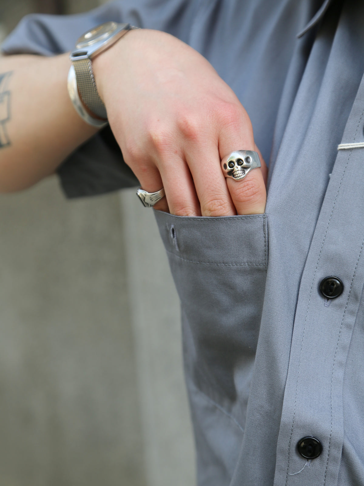 The Real McCOY's Buco Workshirt S/S / Look at How Buco did it! – Cloud (BS26001-024)