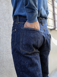 Omoto Denim 16oz Nep Denim Relax Fit Jeans - Indigo (0612)