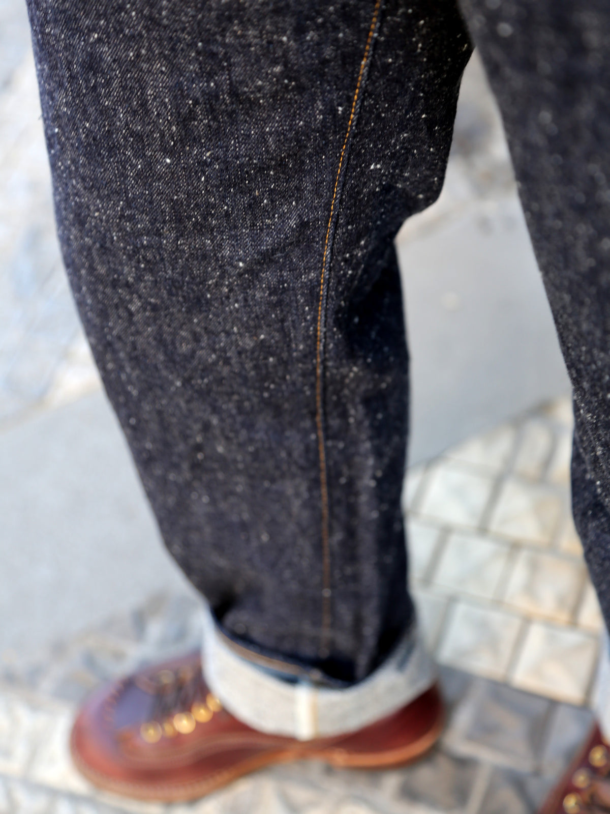 Omoto Denim 16oz Nep Denim Relax Fit Jeans – Indigo (0612)