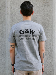 The Real McCOY's Athletic T-Shirt / Daytona 68’ – Gray (BC26008-020)