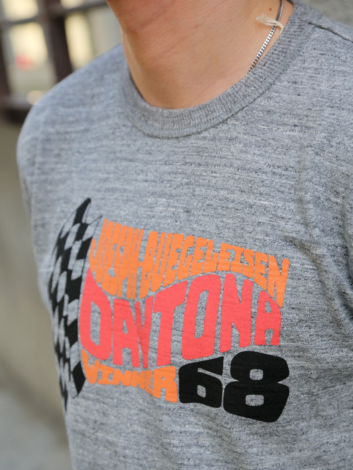 The Real McCOY's Athletic T-Shirt / Daytona 68’ – Gray (BC26008-020)