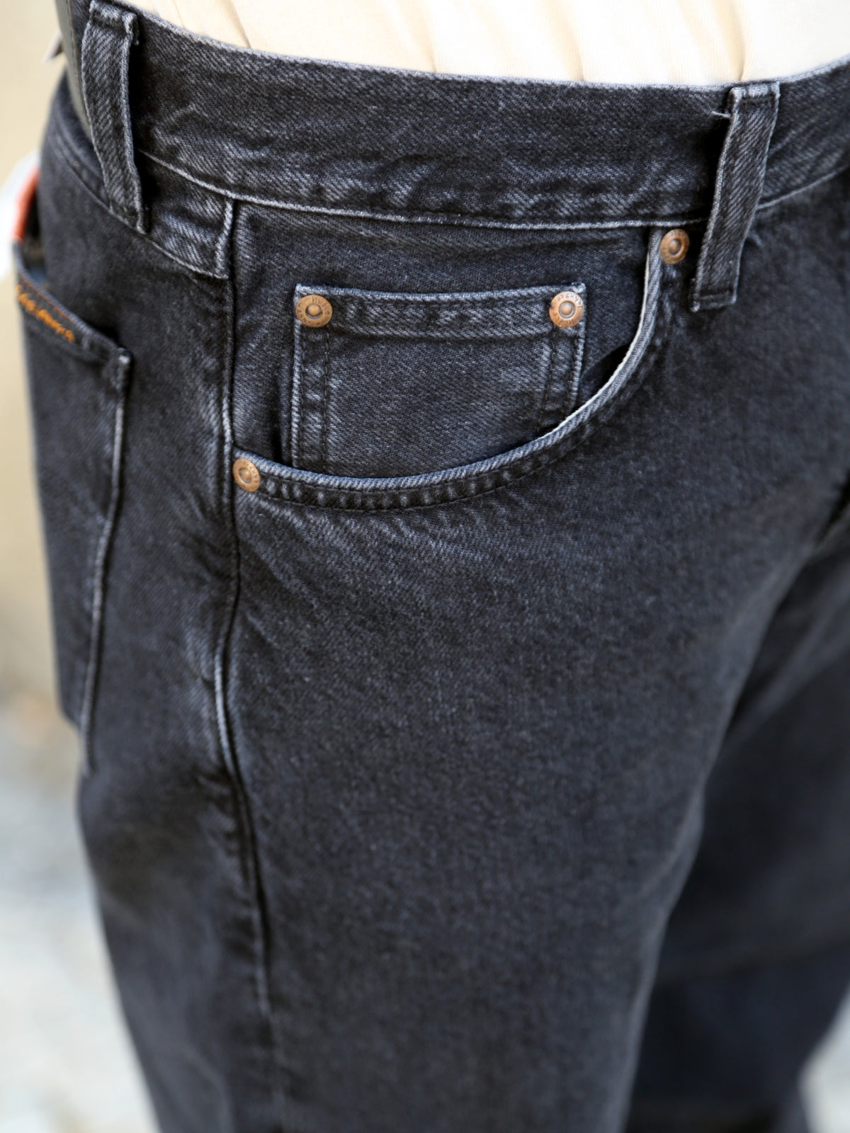 Nudie Jeans Rad Rufus – Black Vintage (114757)