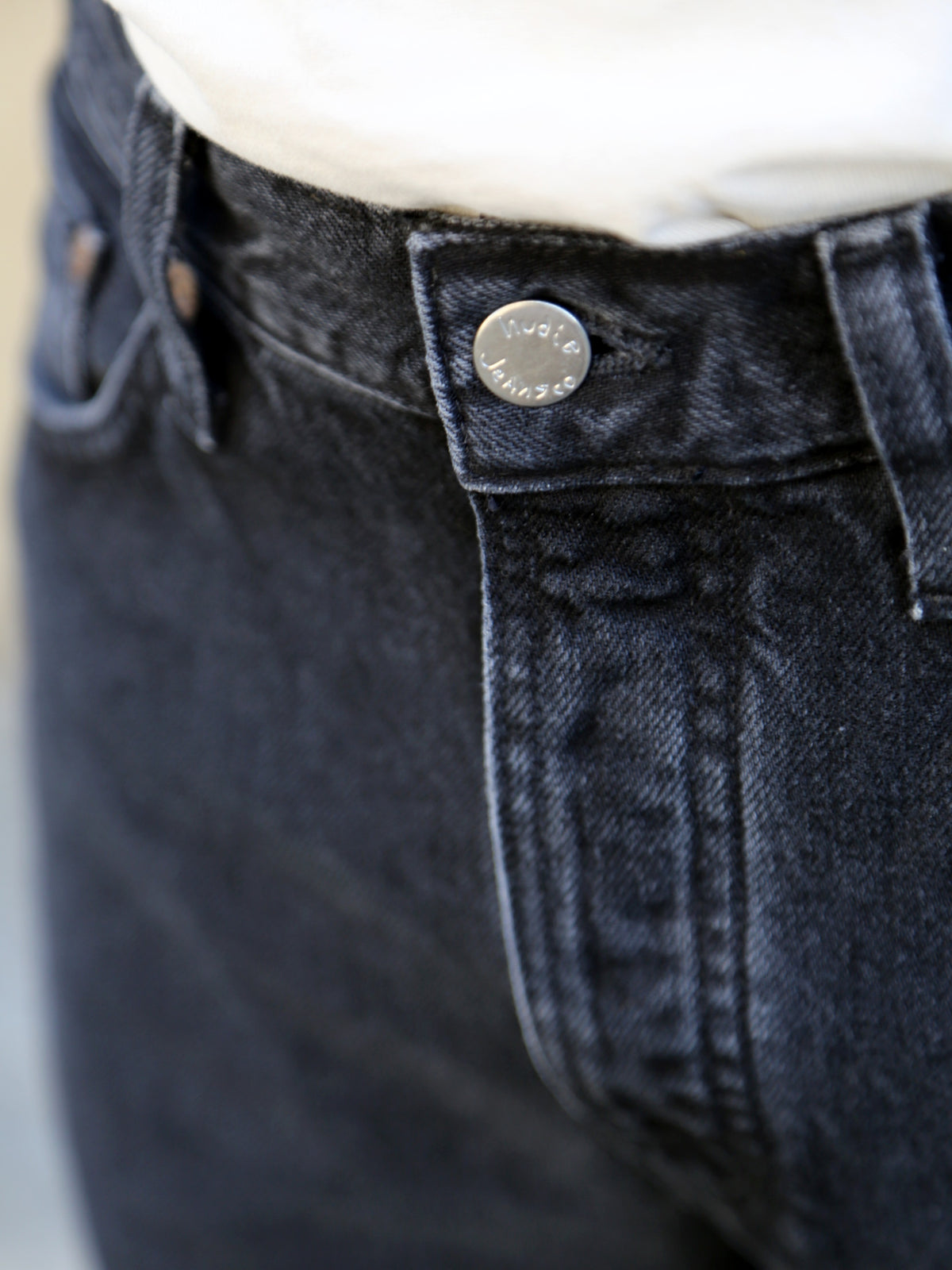 Nudie Jeans Rad Rufus – Black Vintage (114757)