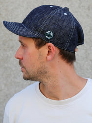 Omoto Denim 10oz Denim 6Panels Cap – Indigo (9000)