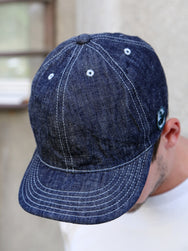 Omoto Denim 10oz Denim 6Panels Cap – Indigo (9000)