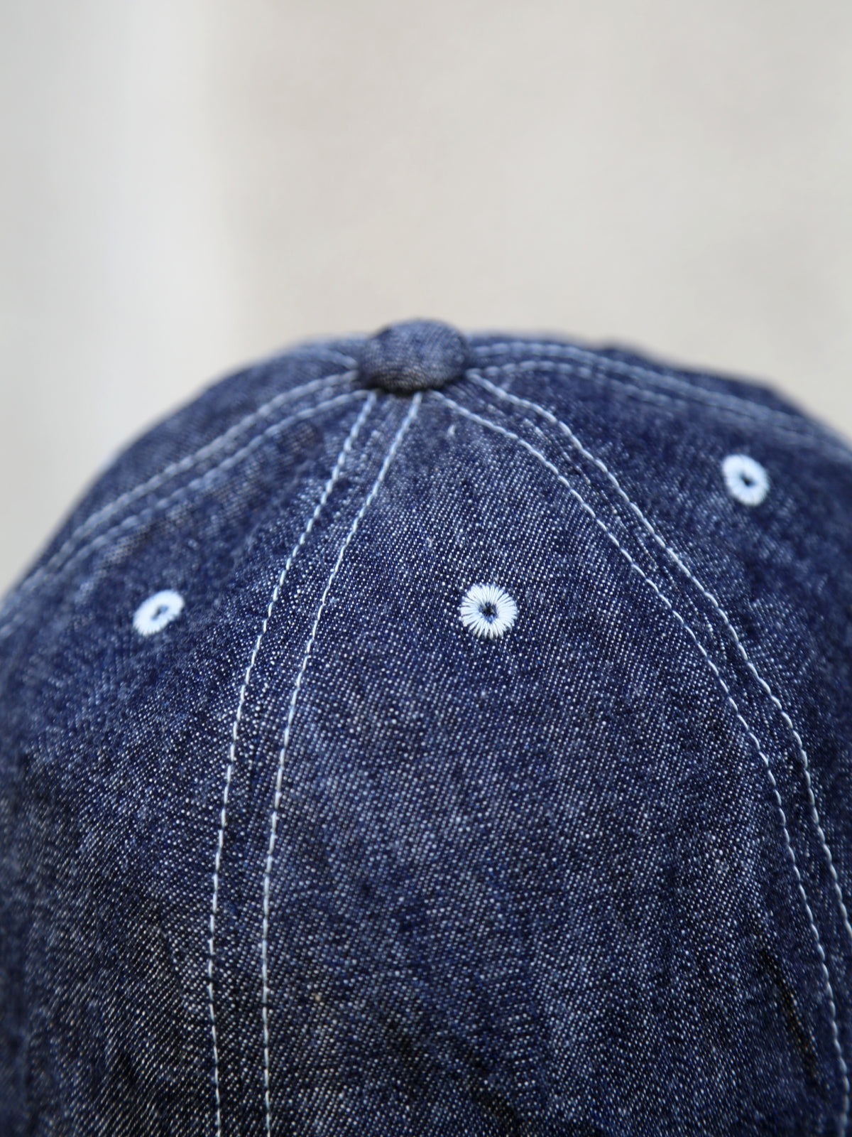 Omoto Denim 10oz Denim 6Panels Cap – Indigo (9000)