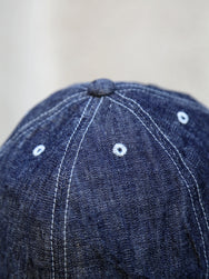 Omoto Denim 10oz Denim 6Panels Cap – Indigo (9000)