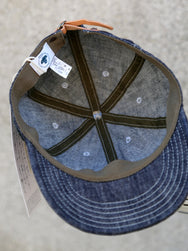 Omoto Denim 10oz Denim 6Panels Cap – Indigo (9000)