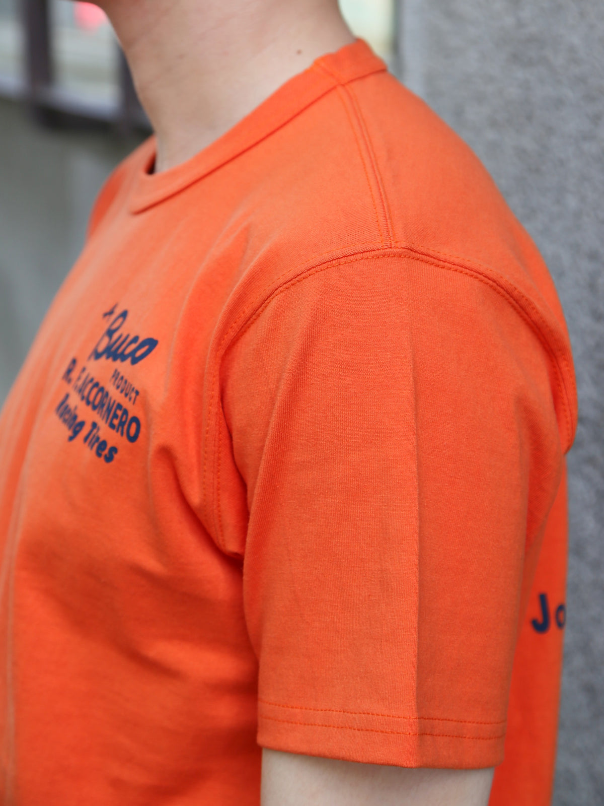 The Real McCOY's Buco Tee / R.F. Accornero – Orange (BC26007-070)