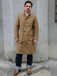 Stevenson Overall Forgewear Mechanic Coat – Camel (FW1-CM)