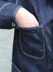 Omoto Denim 11.5oz Nep Denim Coverall – Indigo (3618)