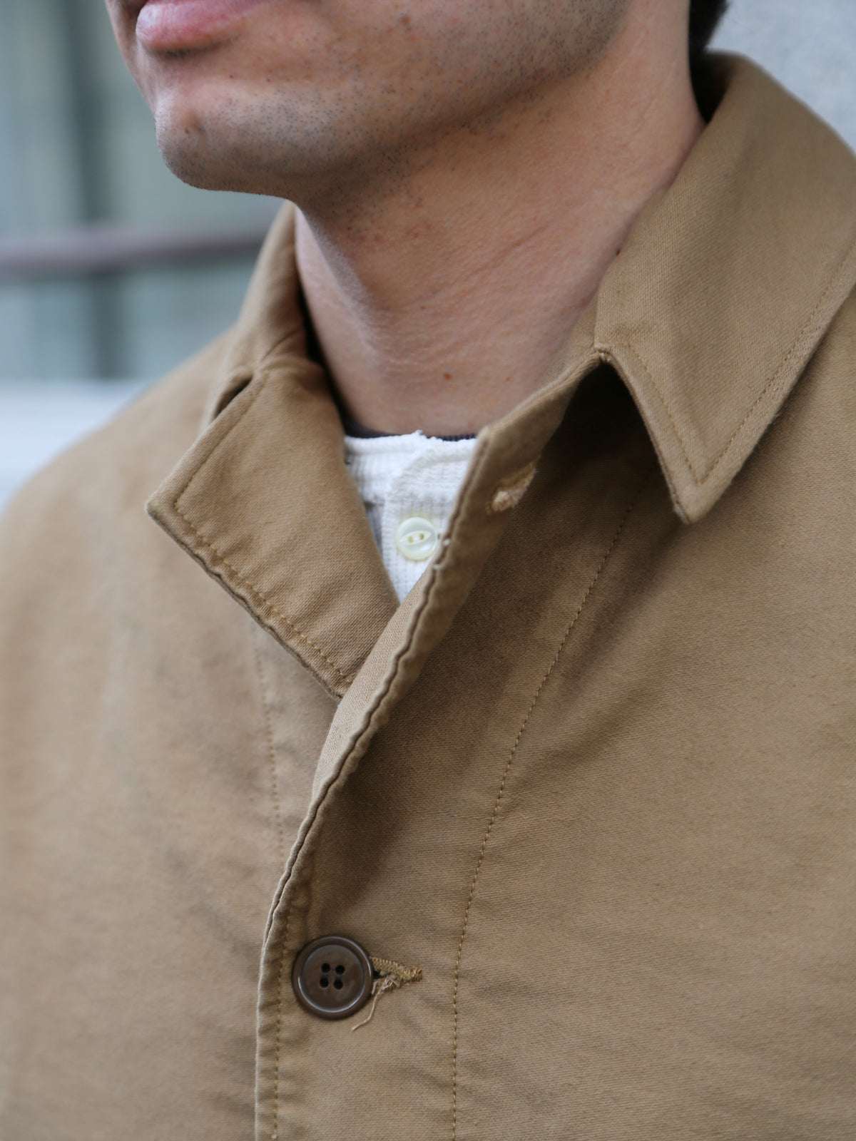 Stevenson Overall Forgewear Mechanic Coat – Camel (FW1-CM)