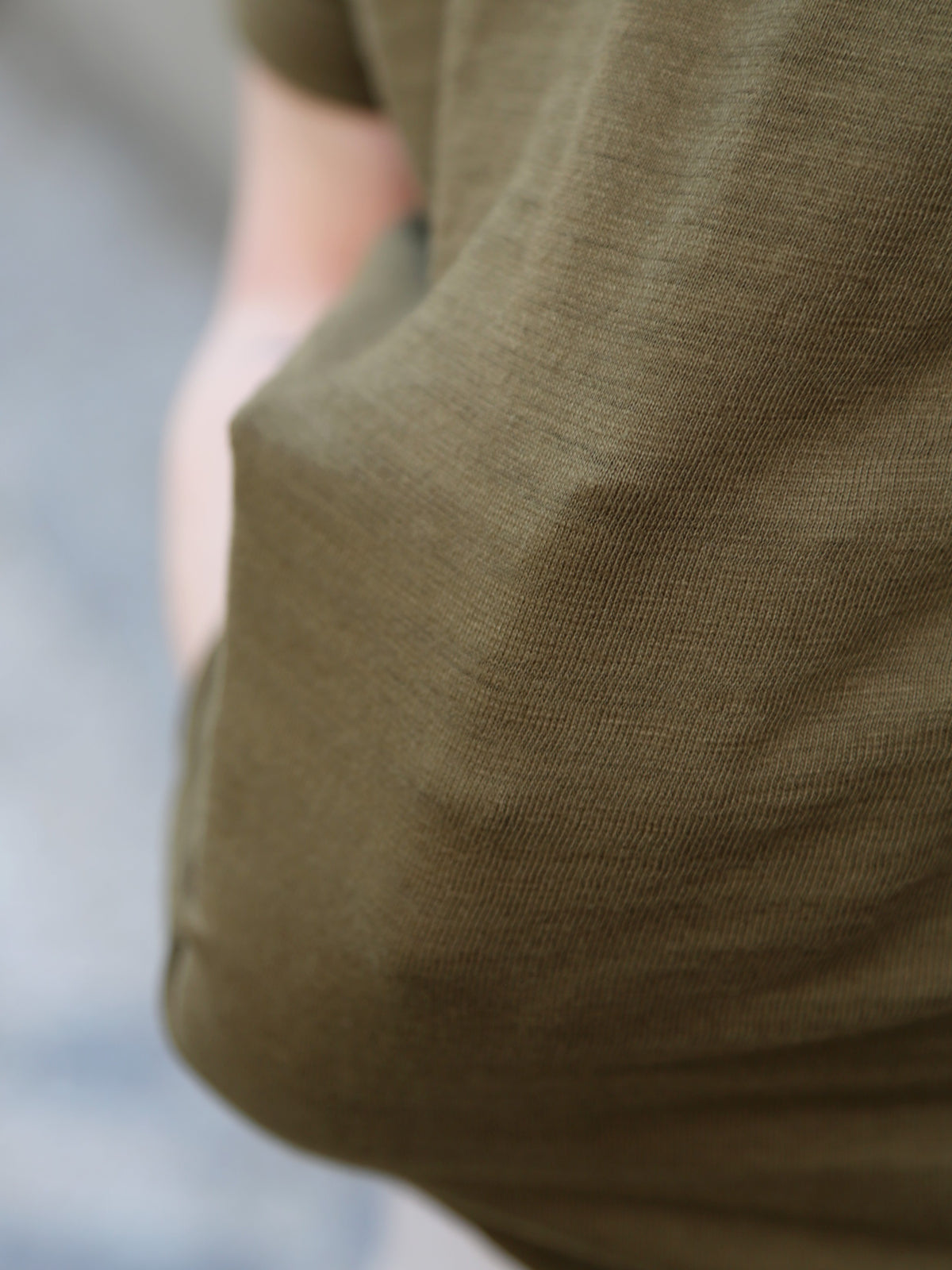 The Real McCOY's Athletic T-shirt / Loop-wheel – Olive (MC19010-150)