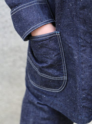 Omoto Denim 11.5oz Nep Denim Coverall – Indigo (3618)
