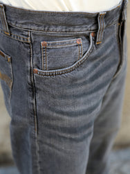 Nudie Jeans Steady Eddie II Grey Crosshatch (114944)