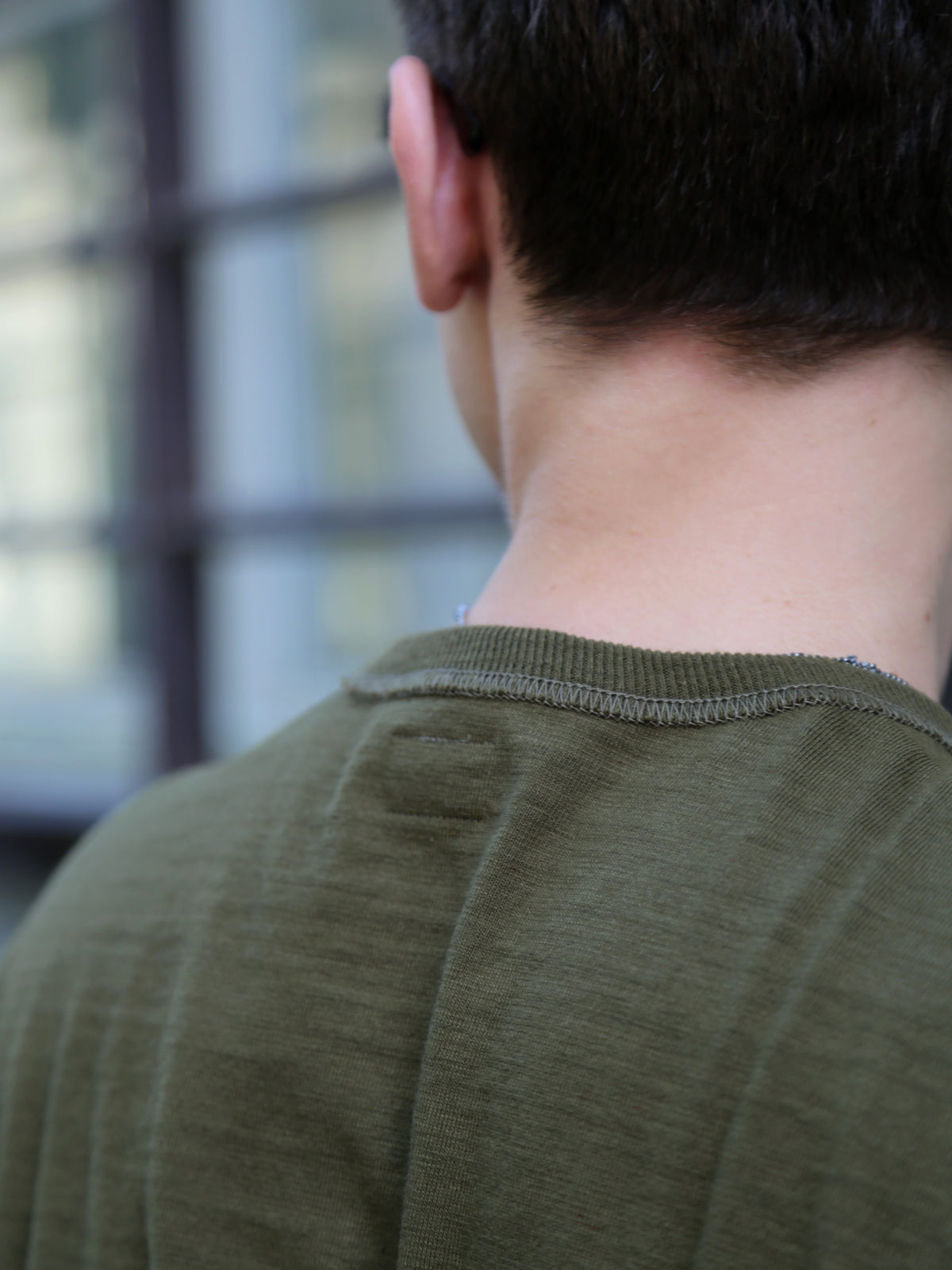 The Real McCOY's Athletic T-shirt / Loop-wheel – Olive (MC19010-150)