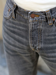 Nudie Jeans Steady Eddie II Grey Crosshatch (114944)