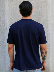 Studio D'Artisan Rope Dyed Tee – Indigo (8199)