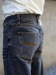 Nudie Jeans Steady Eddie II Grey Crosshatch (114944)
