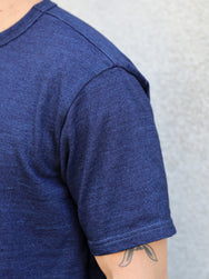 Studio D'Artisan Rope Dyed Tee – Indigo (8199)