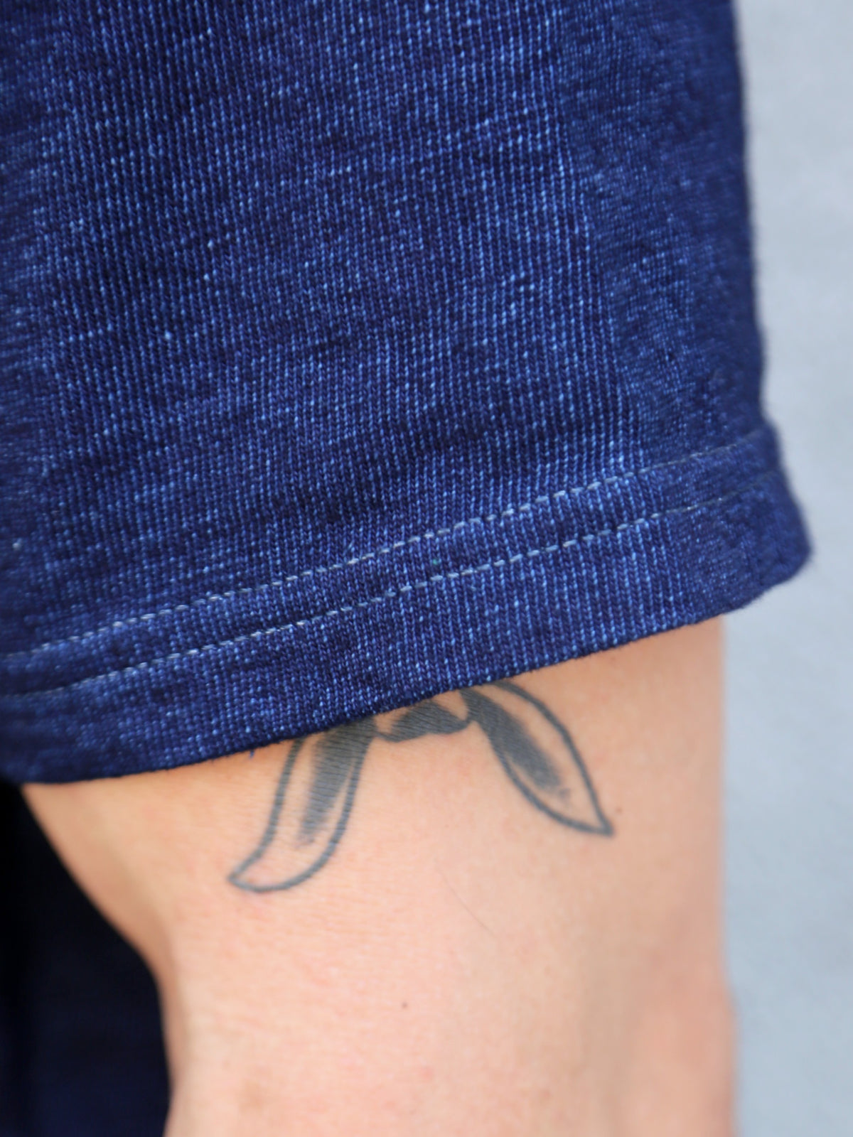 Studio D'Artisan Rope Dyed Tee – Indigo (8199)