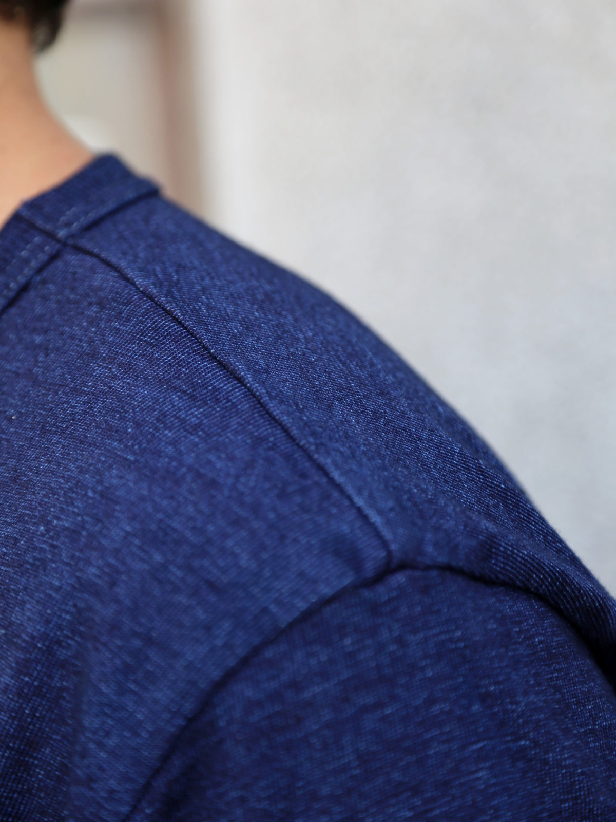 Studio D'Artisan Rope Dyed Tee – Indigo (8199)