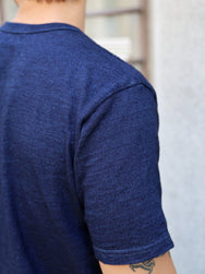 Studio D'Artisan Rope Dyed Tee – Indigo (8199)