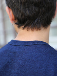 Studio D'Artisan Rope Dyed Tee – Indigo (8199)