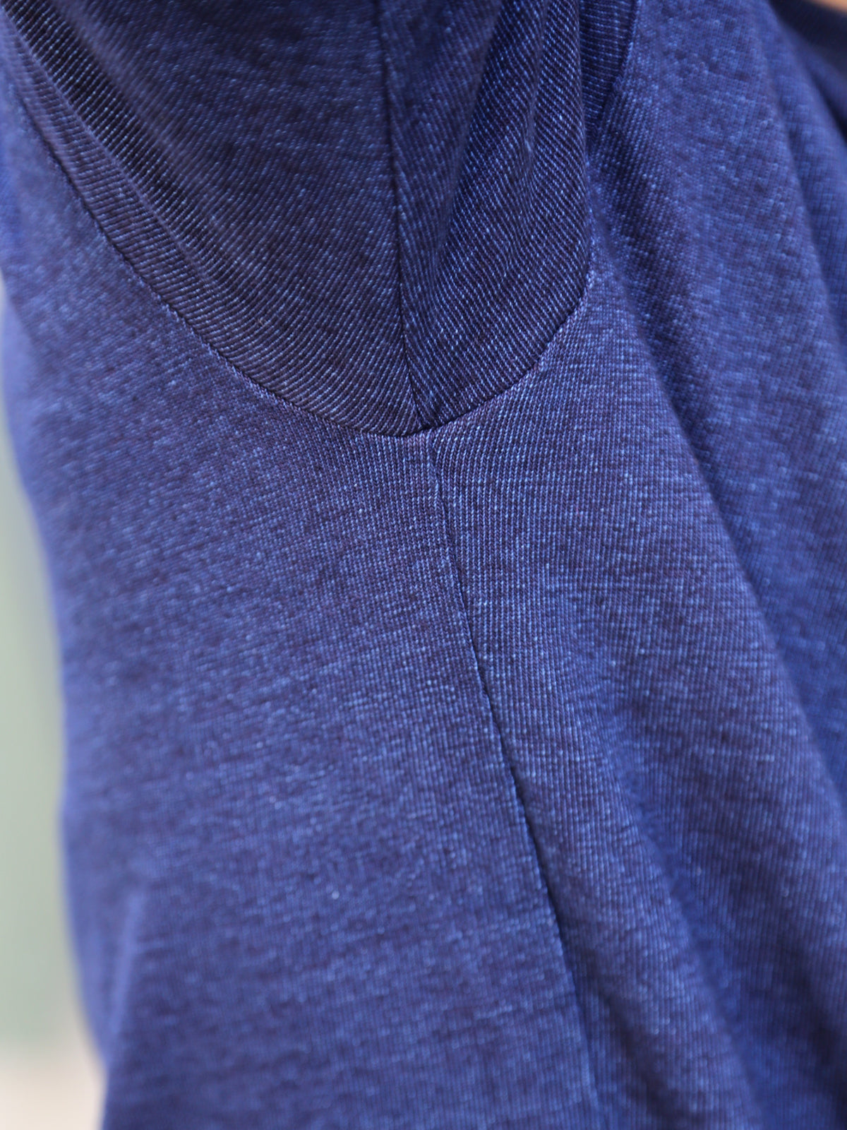 Studio D'Artisan Rope Dyed Tee – Indigo (8199)