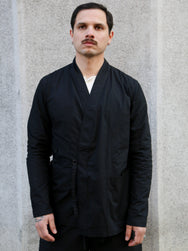 Hansen Garments FOLKE Eastern Style jacket – Black Parachute (31-64-2)