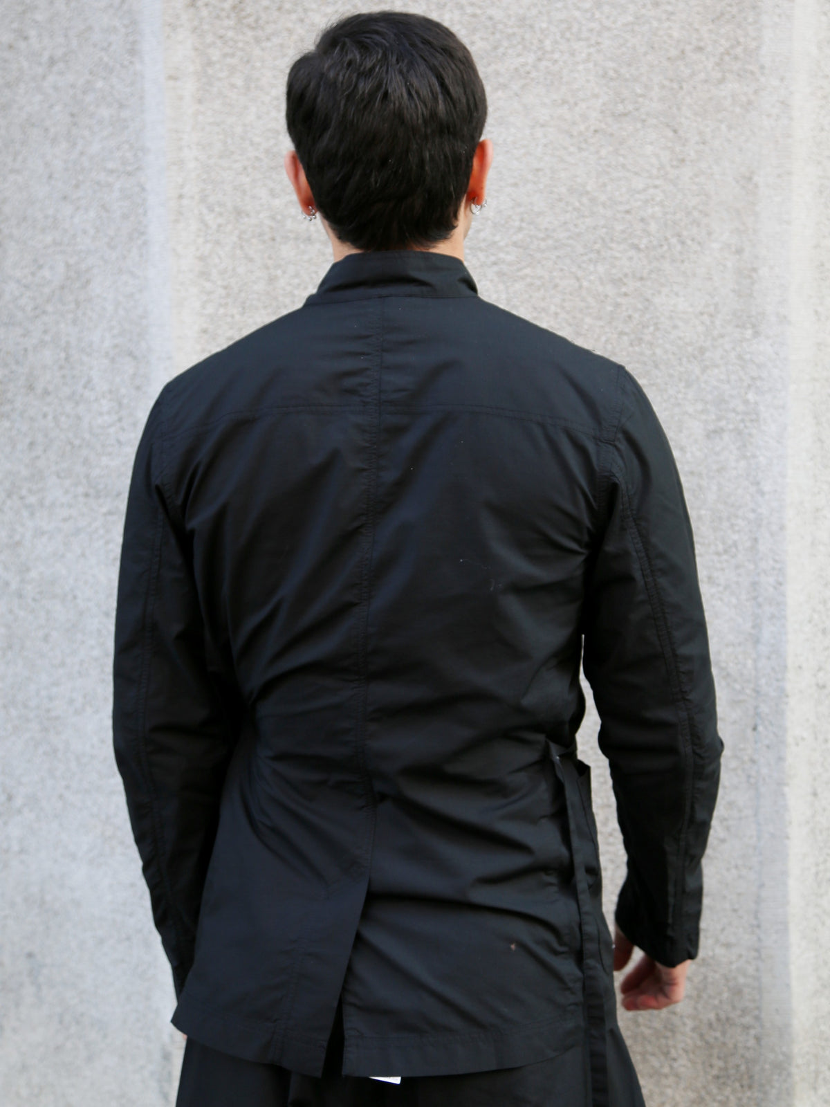 Hansen Garments FOLKE Eastern Style jacket – Black Parachute (31-64-2)