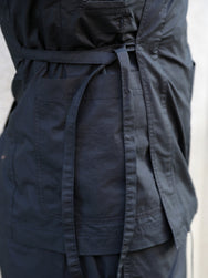 Hansen Garments FOLKE Eastern Style jacket – Black Parachute (31-64-2)