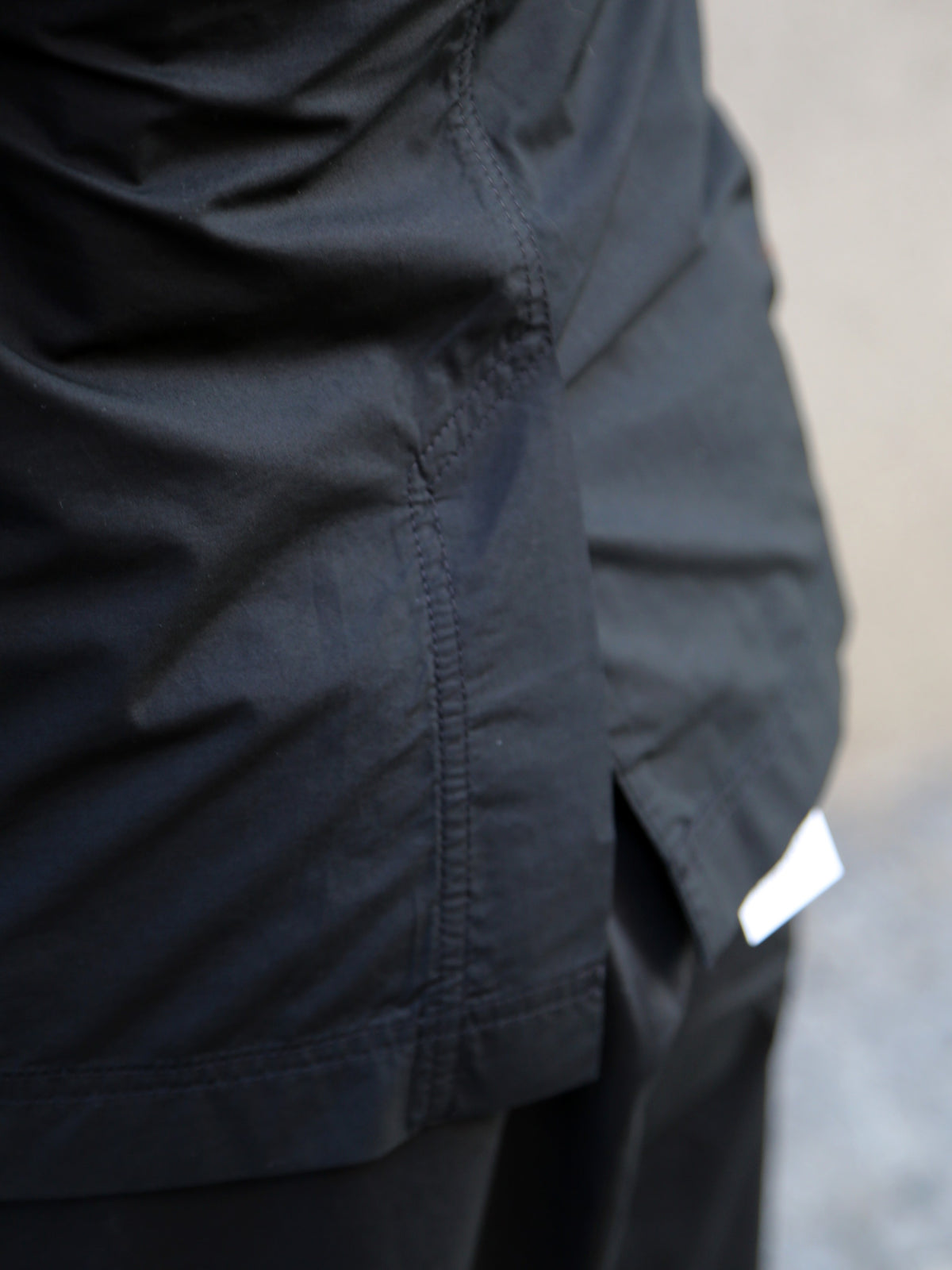 Hansen Garments FOLKE Eastern Style jacket – Black Parachute (31-64-2)