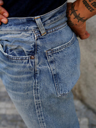 The Real McCOY's Lot. 001XX / Light Wash – Indigo (MP26010-141)