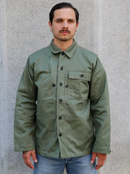 The Real McCOY's P-44 Utility Coat – Sage Green (MJ23011-154)