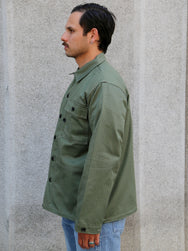 The Real McCOY's P-44 Utility Coat – Sage Green (MJ23011-154)