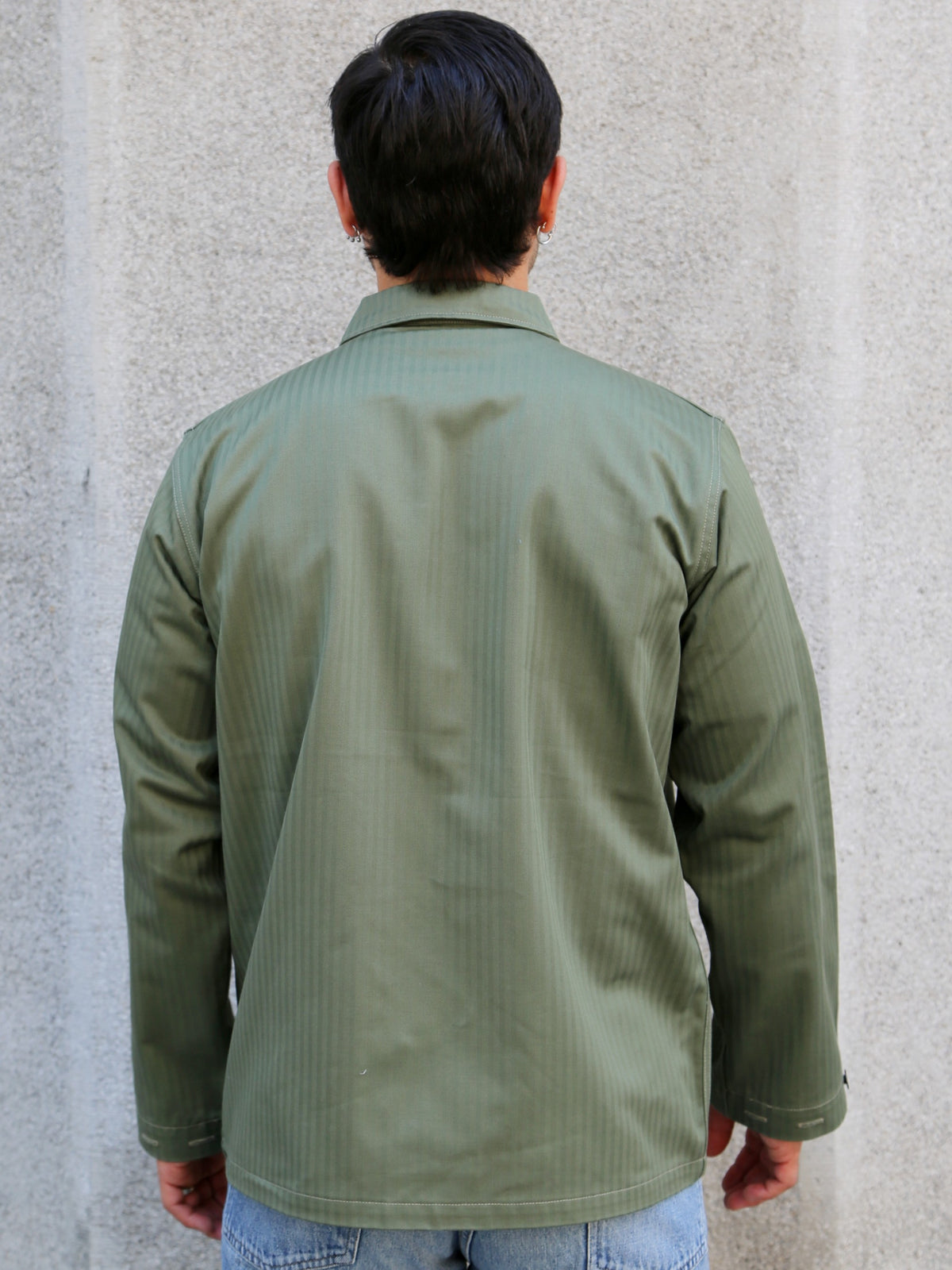 The Real McCOY's P-44 Utility Coat – Sage Green (MJ23011-154)