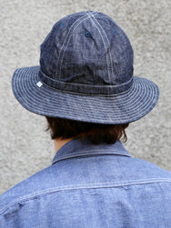 Omoto Denim 10oz Denim 6 Panel Hat – Indigo (9001)