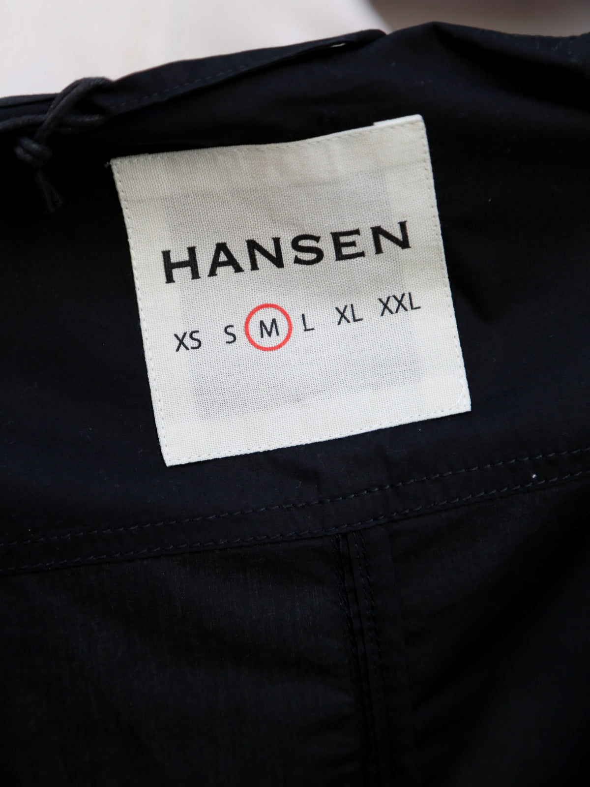 Hansen Garments FOLKE Eastern Style jacket – Black Parachute (31-64-2)