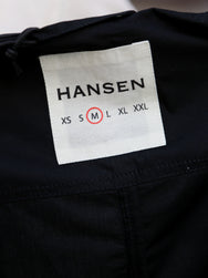 Hansen Garments FOLKE Eastern Style jacket – Black Parachute (31-64-2)