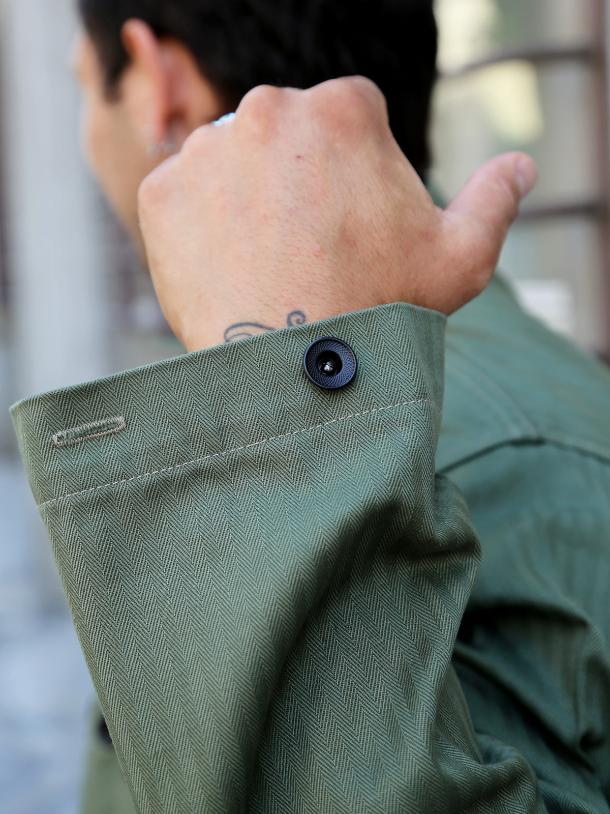 The Real McCOY's P-44 Utility Coat – Sage Green (MJ23011-154)