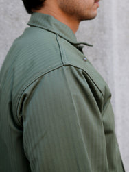 The Real McCOY's P-44 Utility Coat – Sage Green (MJ23011-154)