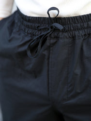 Hansen Garments EMIR Loose Drawstring Pants – Black Parachute (31-64-2)