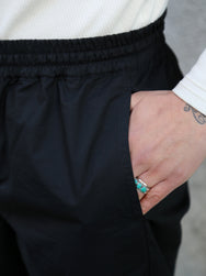 Hansen Garments EMIR Loose Drawstring Pants – Black Parachute (31-64-2)