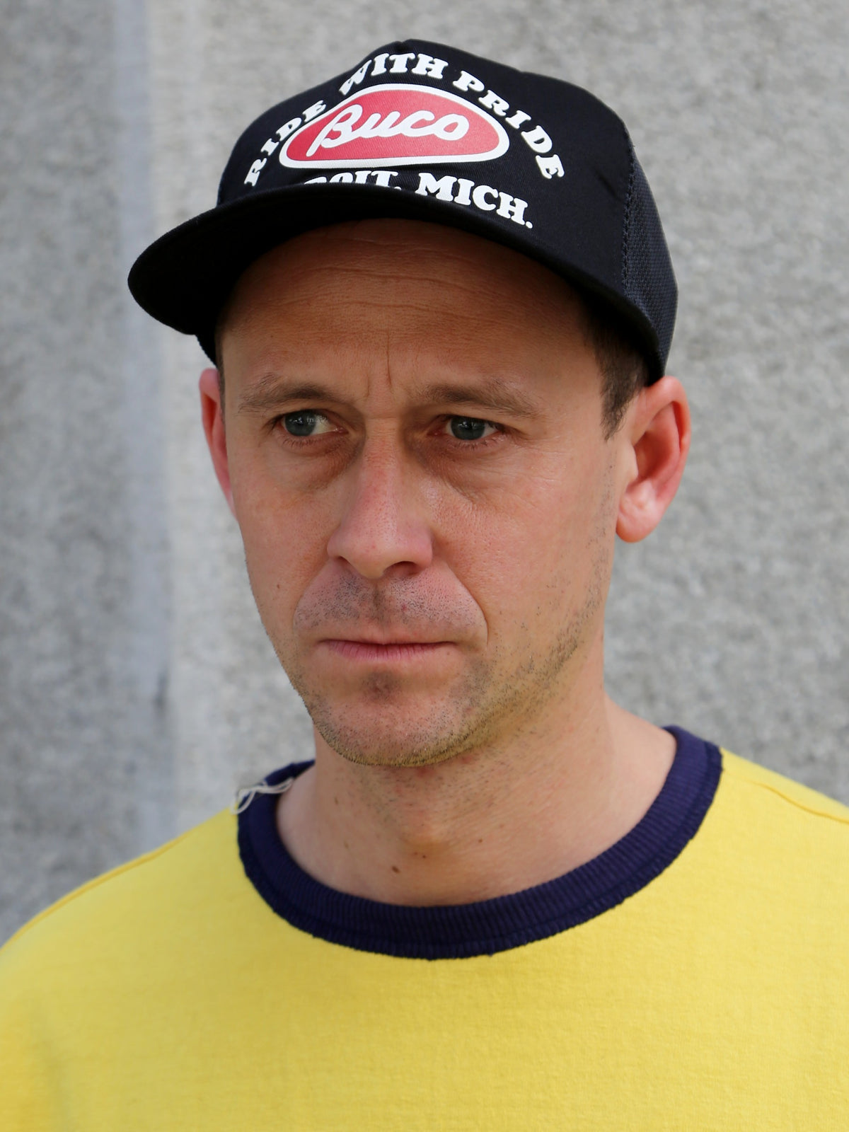 The Real McCOY's Buco Mesh Cap / Buco Oval – Black (BA26001-030)