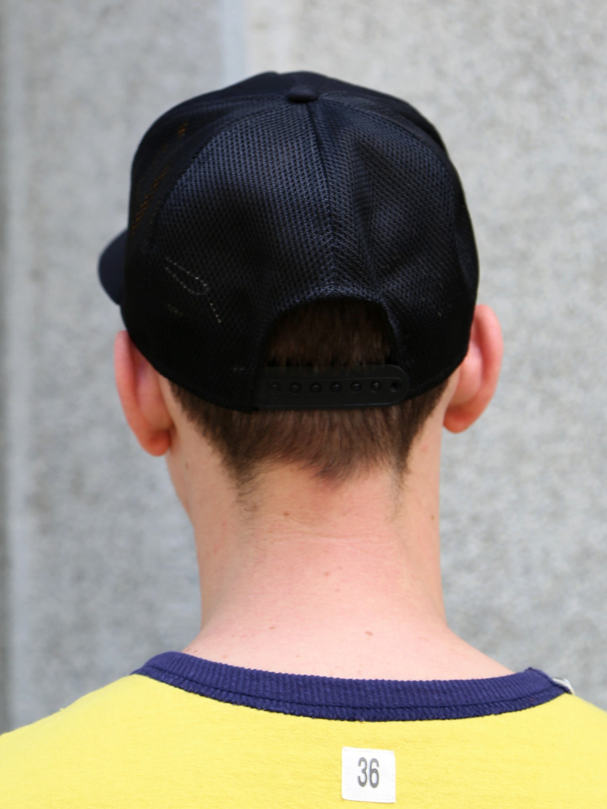 The Real McCOY's Buco Mesh Cap / Buco Oval – Black (BA26001-030)