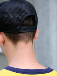 The Real McCOY's Buco Mesh Cap / Buco Oval – Black (BA26001-030)