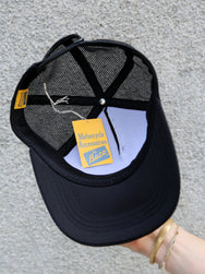 The Real McCOY's Buco Mesh Cap / Buco Oval – Black (BA26001-030)